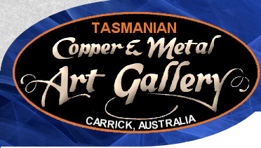 Tasmanian Copper Metal Art